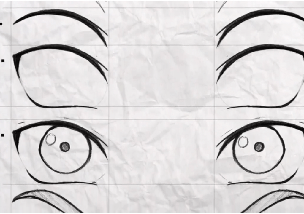 Olho de Anime! Saiba como fazer para desenhar olhos de personagens!