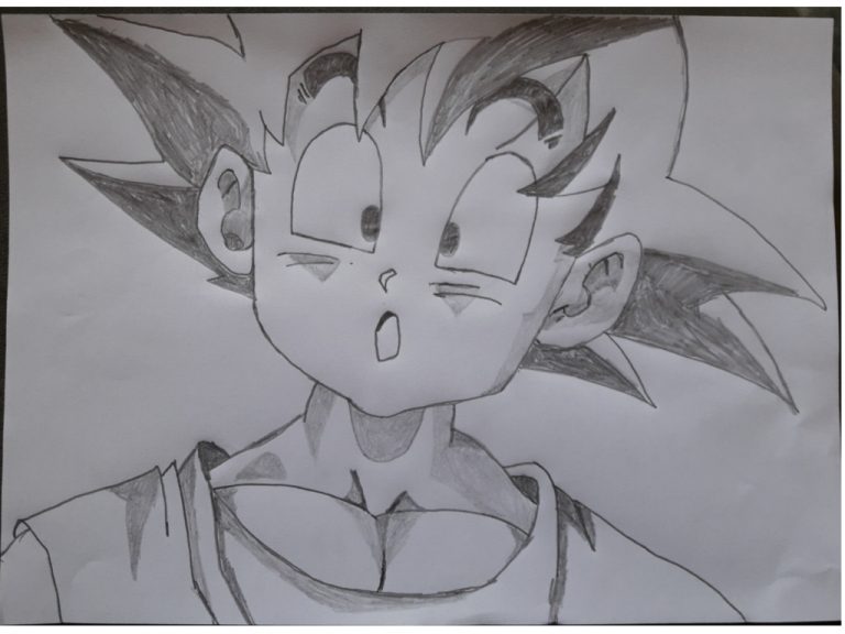 Como Desenhar O Goku Aprenda Desenhar O Personagem De Dragon Ball 8514