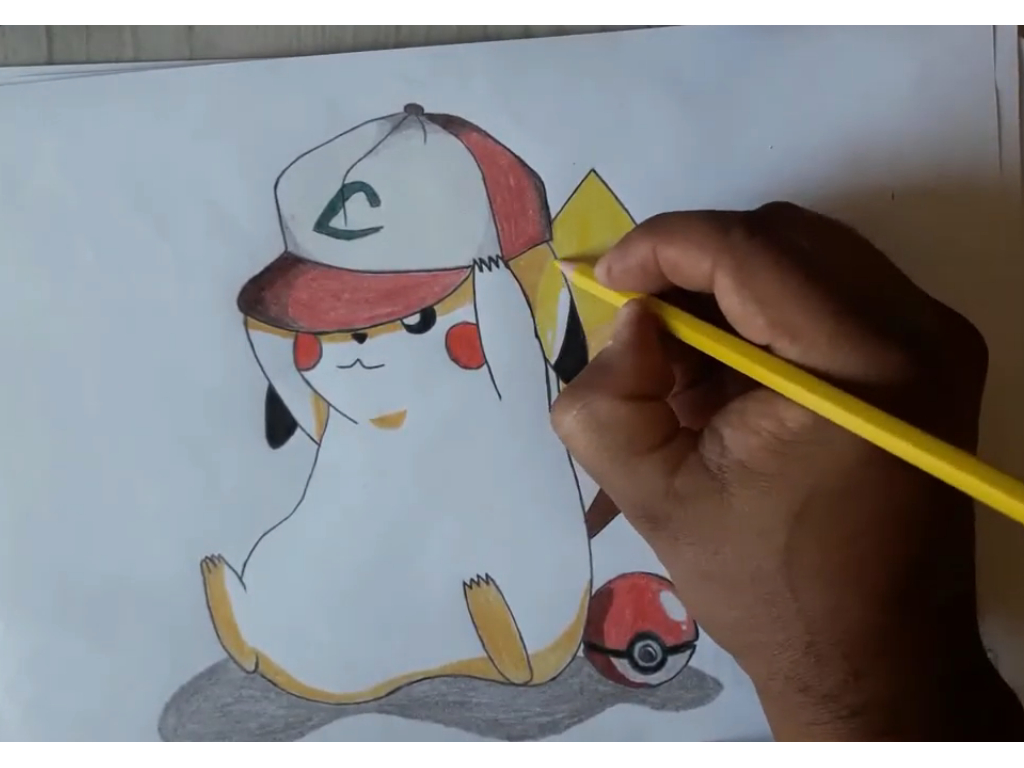 pikachu blog - Como desenhar o Pikachu! Aprenda o passo a passo em vídeo.