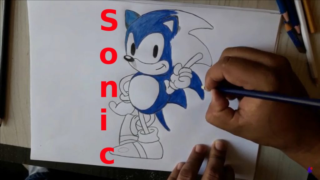 Desenho do Sonic Exe para colorir – Desenhos para Colorir