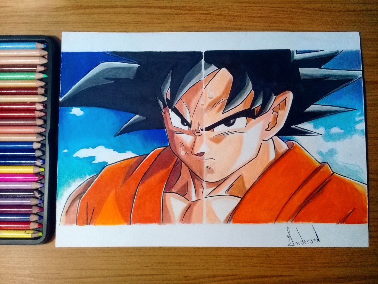 goku curso como desenhar melhor - Como desenhar bem! Conheça 5 fatores cruciais pra isso acontecer!