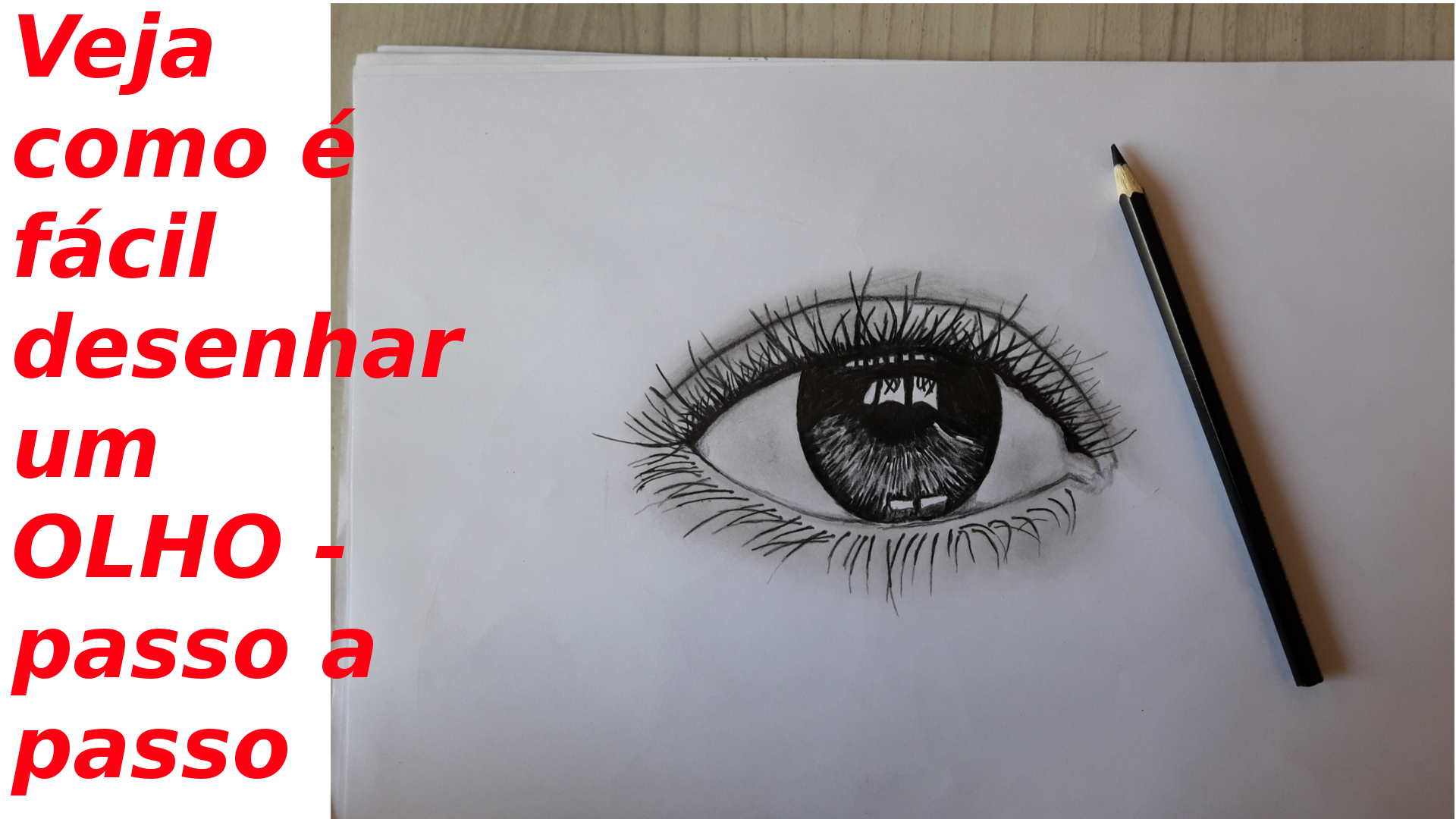 comodesenharolho #olhorealistaa muitas formas de desenhar um olho