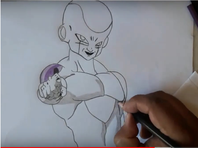 COMO DESENHAR O FREEZA 