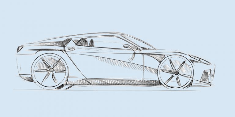 Desenhar carro! Veja passo a passo como desenhar um automóvel fácil!